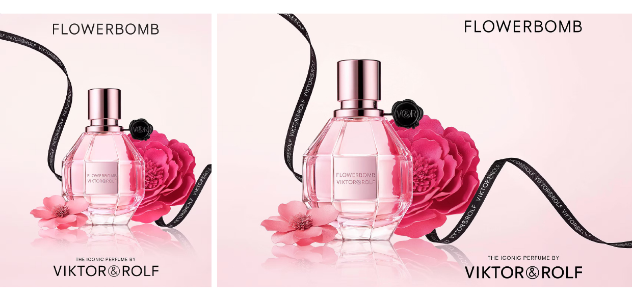 Campagne Print Viktor and Rolf – Flowerbomb