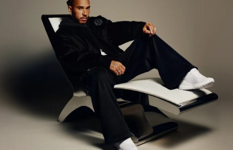 Roues, sueur et soie : Lewis Hamilton réinvente la performance couture avec Lululemon
