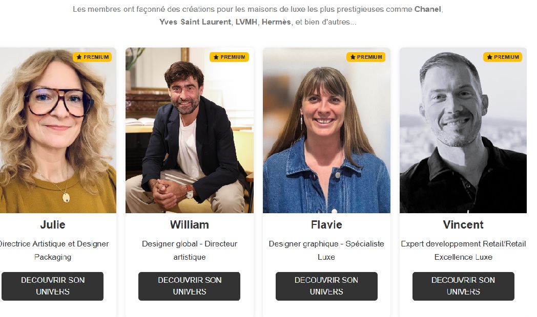 Les premiers membres Premium