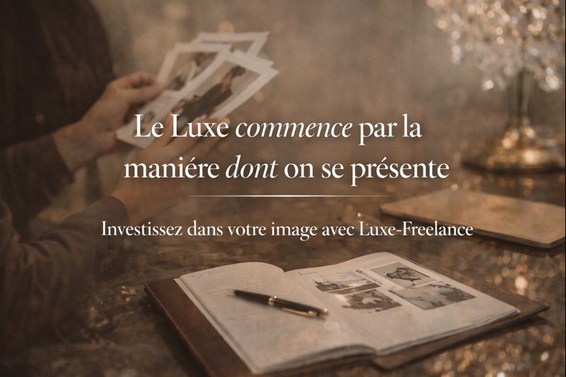 Le Luxe commence par la manière dont on se présente