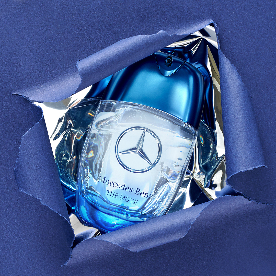 Décors pour les parfums Mercedes-Benz