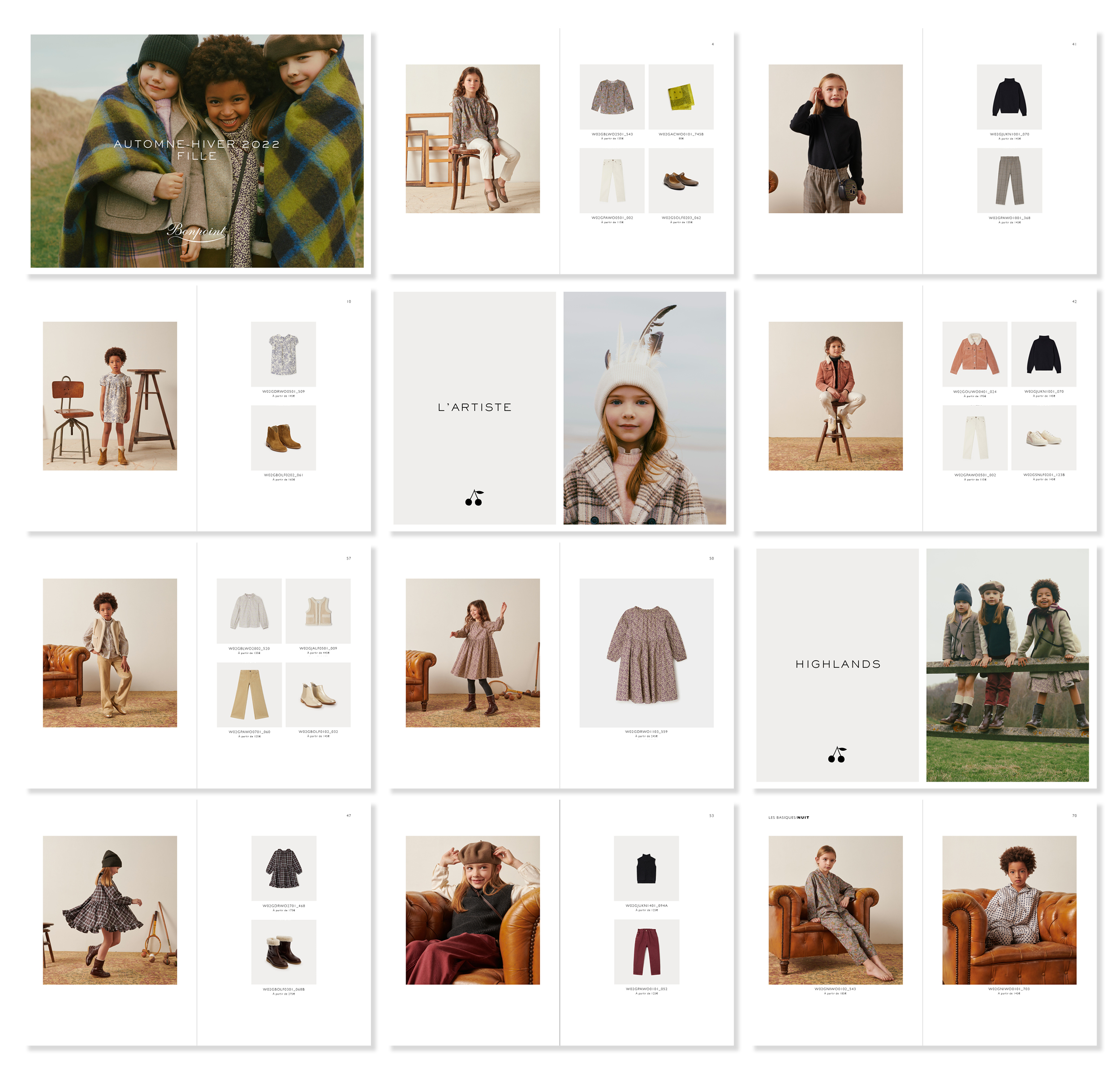 Bonpoint  Lookbooks