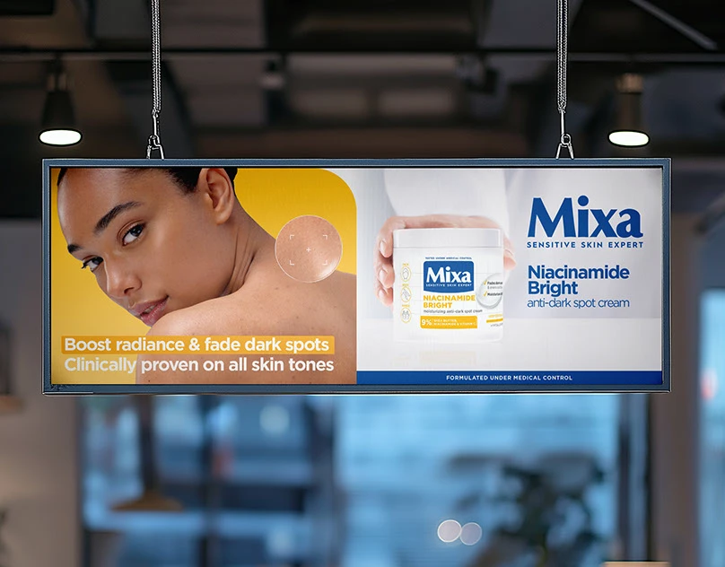 Mixa – Niacinamide Bright (Campagne Summer 26)