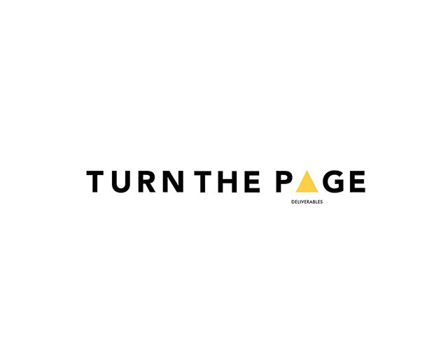 TURN THE PAGE DELIVERABLES PRODUCT DESIGN