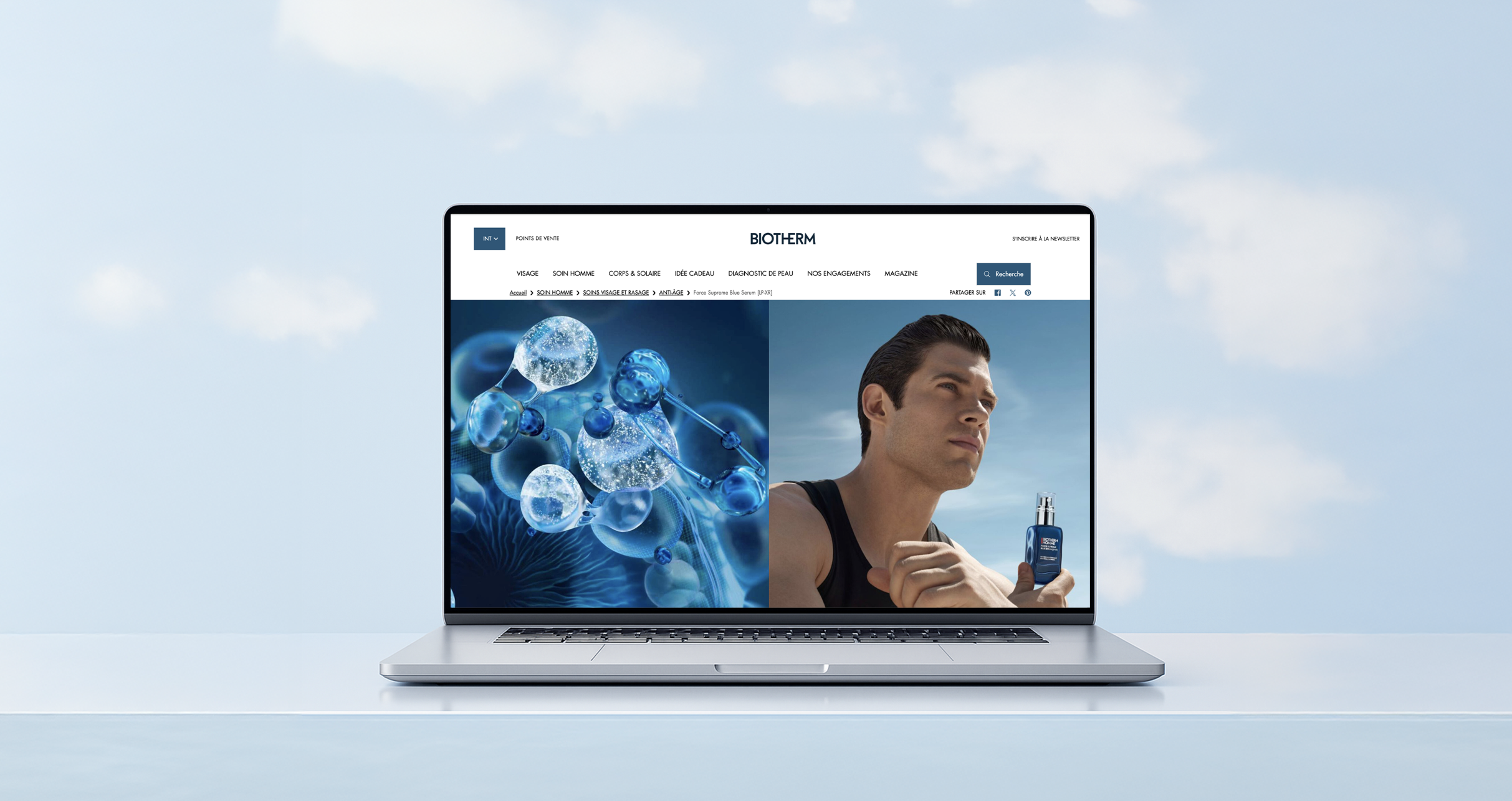 Biotherm : Refonte PDP